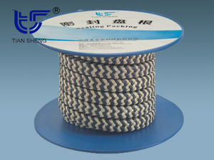 TS 600 Aramid and graphite PTFE interwoven packing